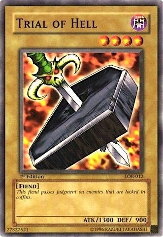 Image for Trial of Hell (LOB-012) (LOB) - YuGiOh