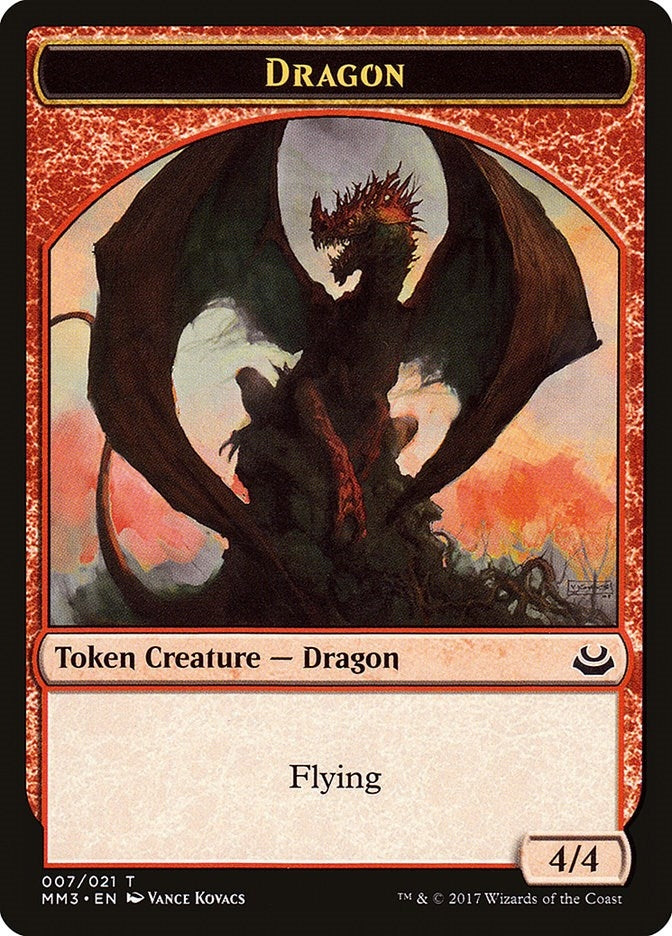Image for Dragon Token (7) (Modern Masters 2017) - Magic: The Gathering