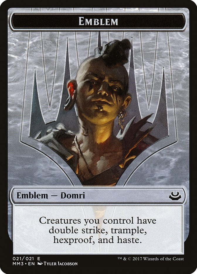 Image for Emblem - Domri Rade (21) (Modern Masters 2017) - Magic: The Gathering