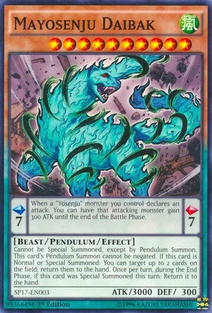 Image for Mayosenju Daibak (Starfoil) (SP17-EN003) (SP17) - YuGiOh