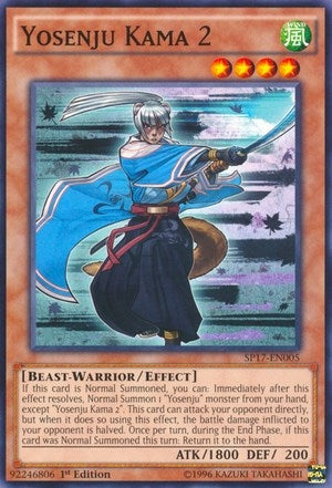 Image for Yosenju Kama 2 (Starfoil) (SP17-EN005) (SP17) - YuGiOh