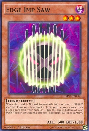 Image for Edge Imp Saw (Starfoil) (SP17-EN015) (SP17) - YuGiOh