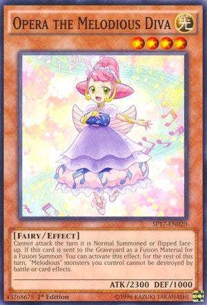 Image for Opera the Melodious Diva (SP17-EN020) (SP17) - YuGiOh