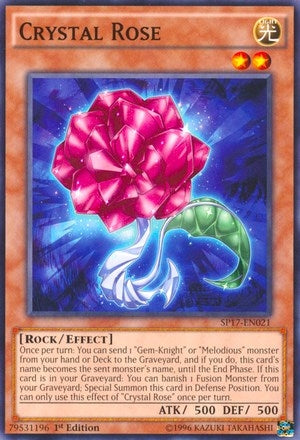 Image for Crystal Rose (Starfoil) (SP17-EN021) (SP17) - YuGiOh