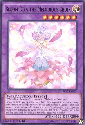 Image for Bloom Diva the Melodious Choir (Starfoil) (SP17-EN036) (SP17) - YuGiOh