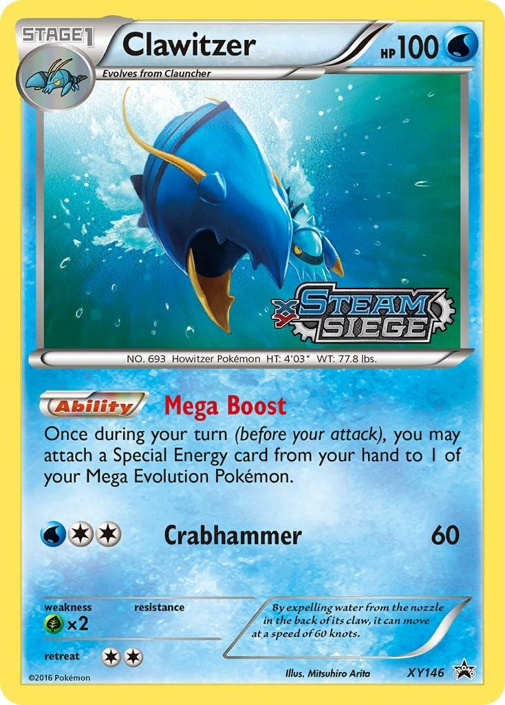 Image for Clawitzer (XY Steam Siege Prerelease) (XY146) (PR) - Pokemon