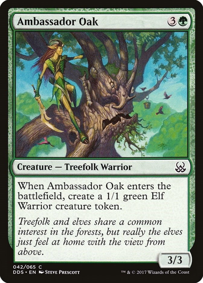 Image for Ambassador Oak (42) (Mind vs. Might) - Magic: The Gathering