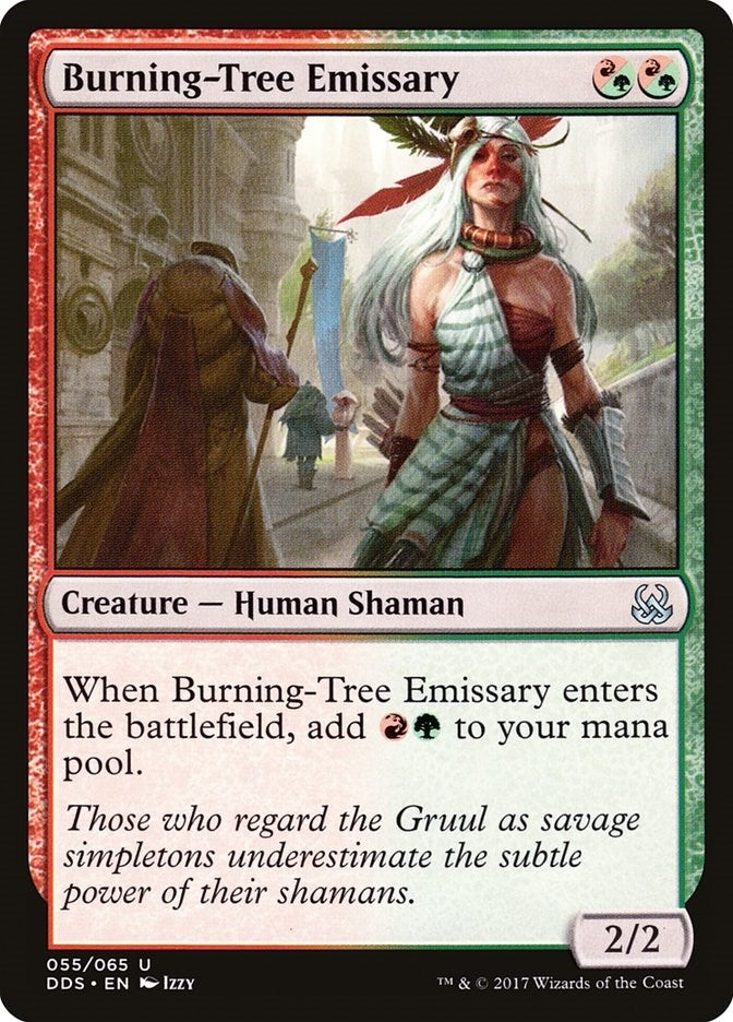 Image for Burning-Tree Emissary (55) (Mind vs. Might) - Magic: The Gathering