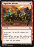 Image for Empty the Warrens (15) (Mind vs. Might) - Magic: The Gathering