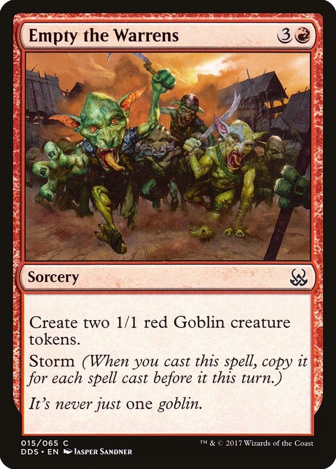 Image for Empty the Warrens (15) (Mind vs. Might) - Magic: The Gathering