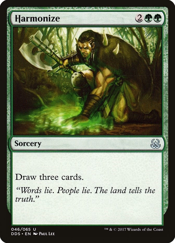 Image for Harmonize (46) (Mind vs. Might) - Magic: The Gathering