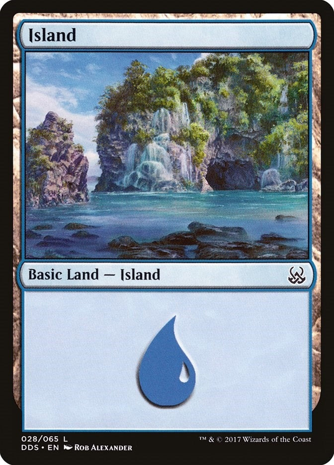 Image for Island (028) (28) (Mind vs. Might) - Magic: The Gathering