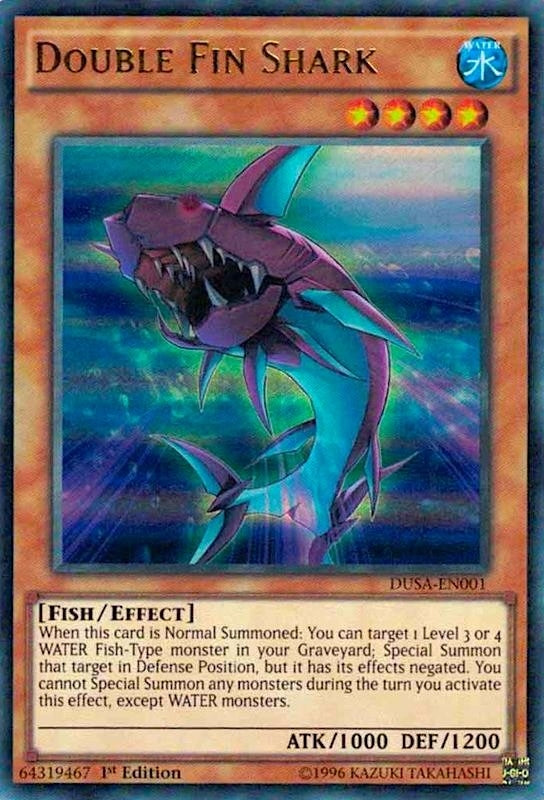 Image for Double Fin Shark (DUSA-EN001) (DUSA) - YuGiOh