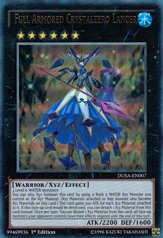 Image for Full Armored Crystalzero Lancer (DUSA-EN007) (DUSA) - YuGiOh