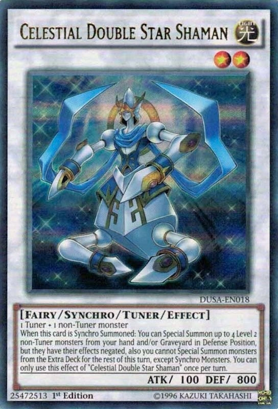 Image for Celestial Double Star Shaman (DUSA-EN018) (DUSA) - YuGiOh