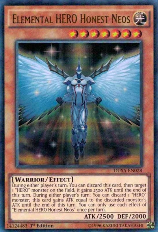 Image for Elemental HERO Honest Neos (DUSA-EN028) (DUSA) - YuGiOh