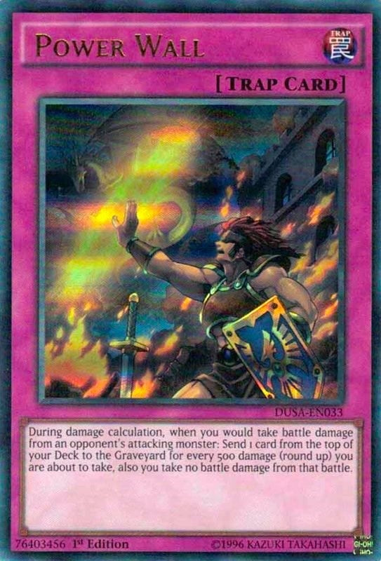 Image for Power Wall (DUSA-EN033) (DUSA) - YuGiOh