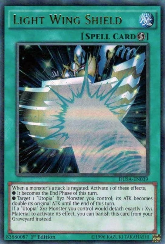 Image for Light Wing Shield (DUSA-EN039) (DUSA) - YuGiOh