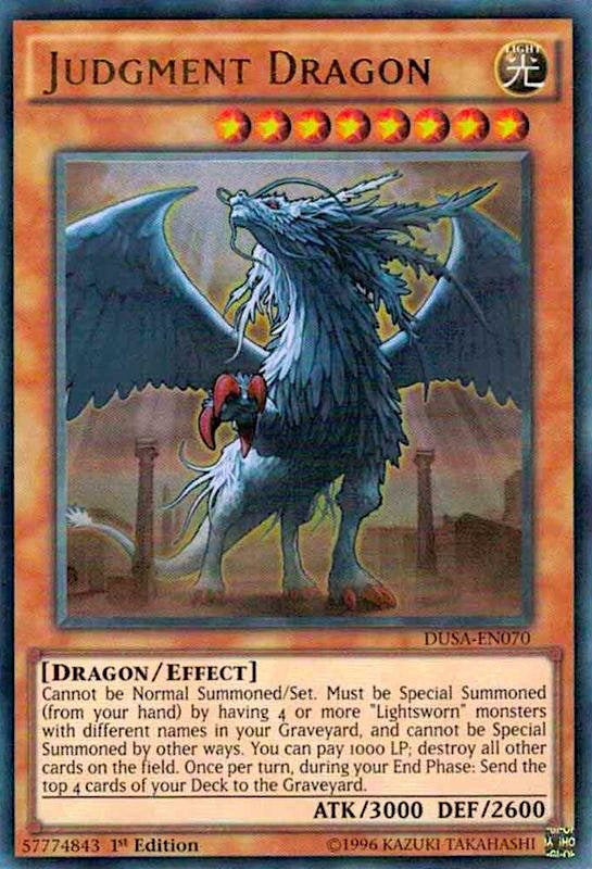 Image for Judgment Dragon (DUSA-EN070) (DUSA) - YuGiOh
