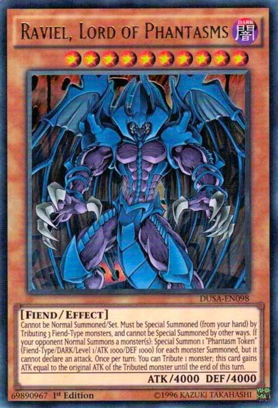 Image for Raviel, Lord of Phantasms (DUSA-EN098) (DUSA) - YuGiOh