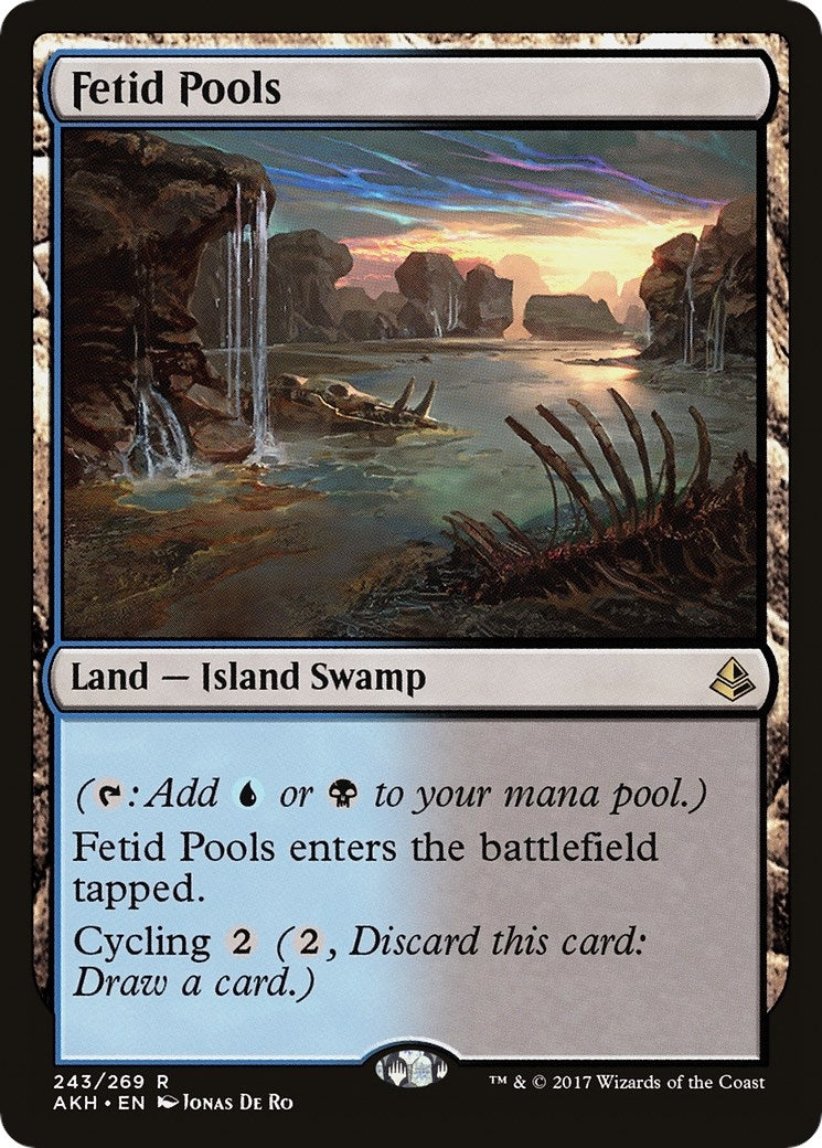 Image for Fetid Pools (243) (Amonkhet) - Magic: The Gathering