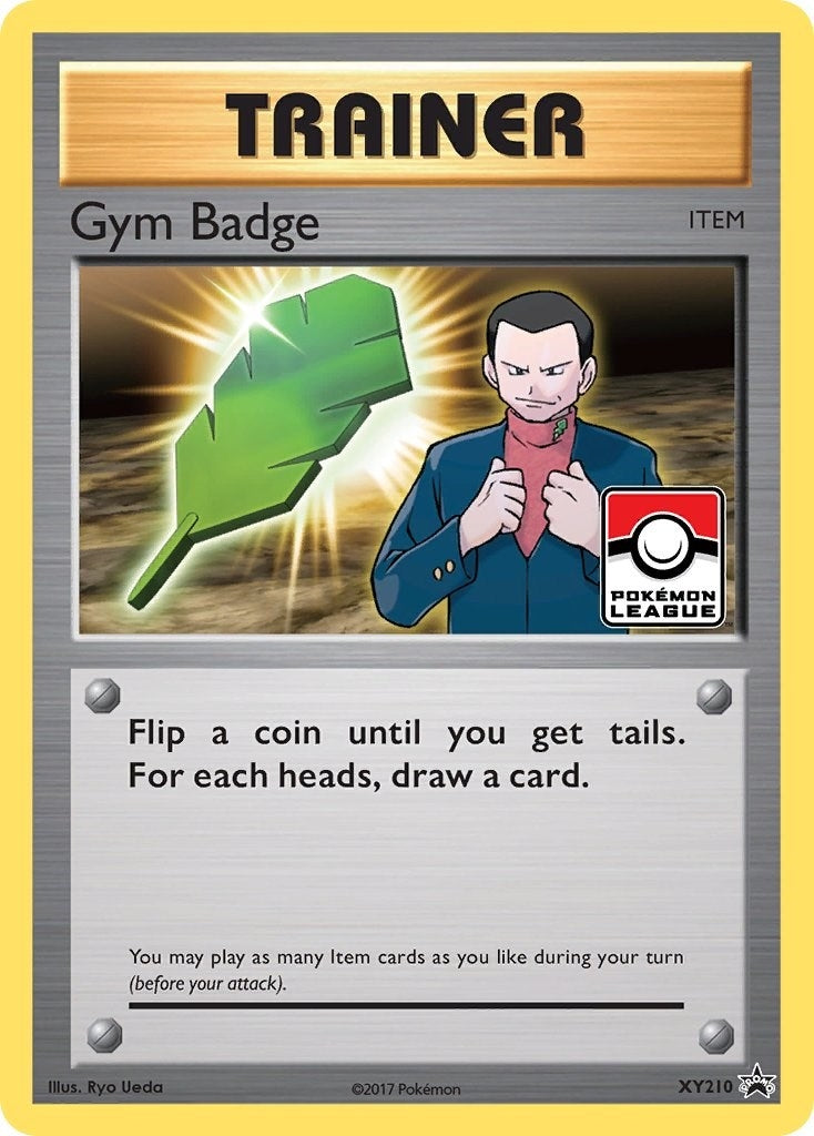 Image for Gym Badge (Giovanni) (XY210) (PR) - Pokemon