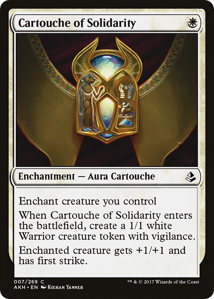 Image for Cartouche of Solidarity (7) (Amonkhet) - Magic: The Gathering