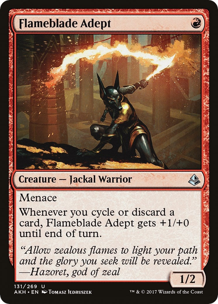 Image for Flameblade Adept (131) (Amonkhet) - Magic: The Gathering