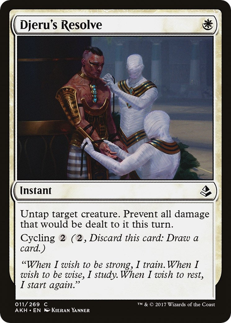 Image for Djeru's Resolve (11) (Amonkhet) - Magic: The Gathering