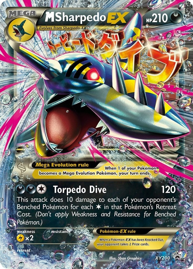 Image for M Sharpedo EX - XY200 (XY200) (PR) - Pokemon