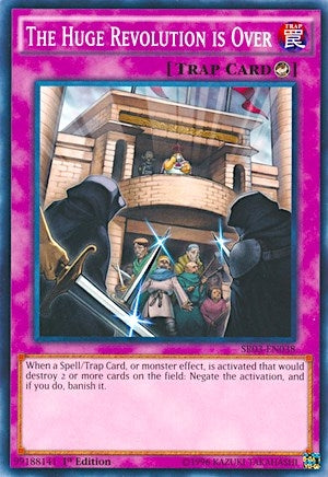Image for The Huge Revolution is Over (SR03-EN038) (SR03) - YuGiOh