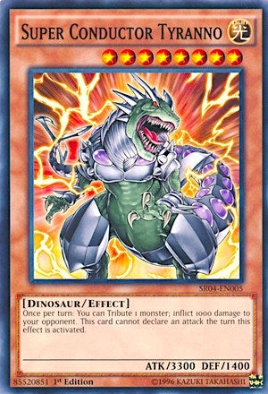 Image for Super Conductor Tyranno (SR04-EN005) (SR04) - YuGiOh