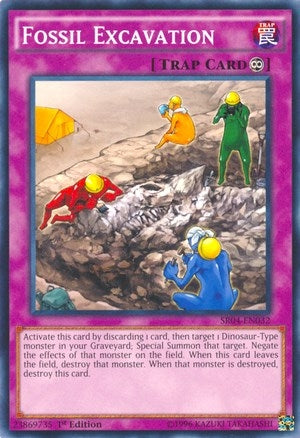Image for Fossil Excavation (SR04-EN032) (SR04) - YuGiOh