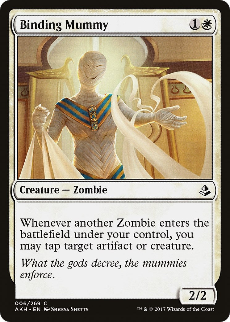Image for Binding Mummy (6) (Amonkhet) - Magic: The Gathering