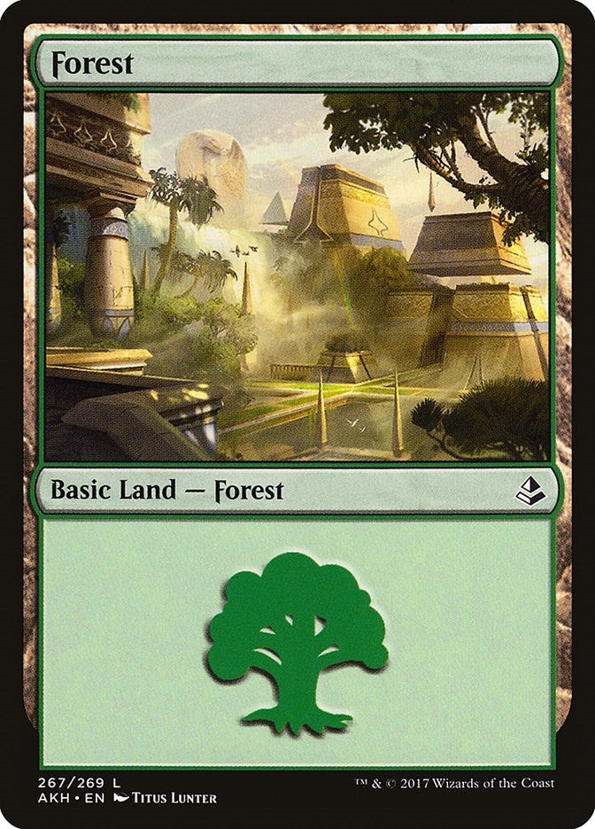 Image for Forest (267) (267) (Amonkhet) - Magic: The Gathering