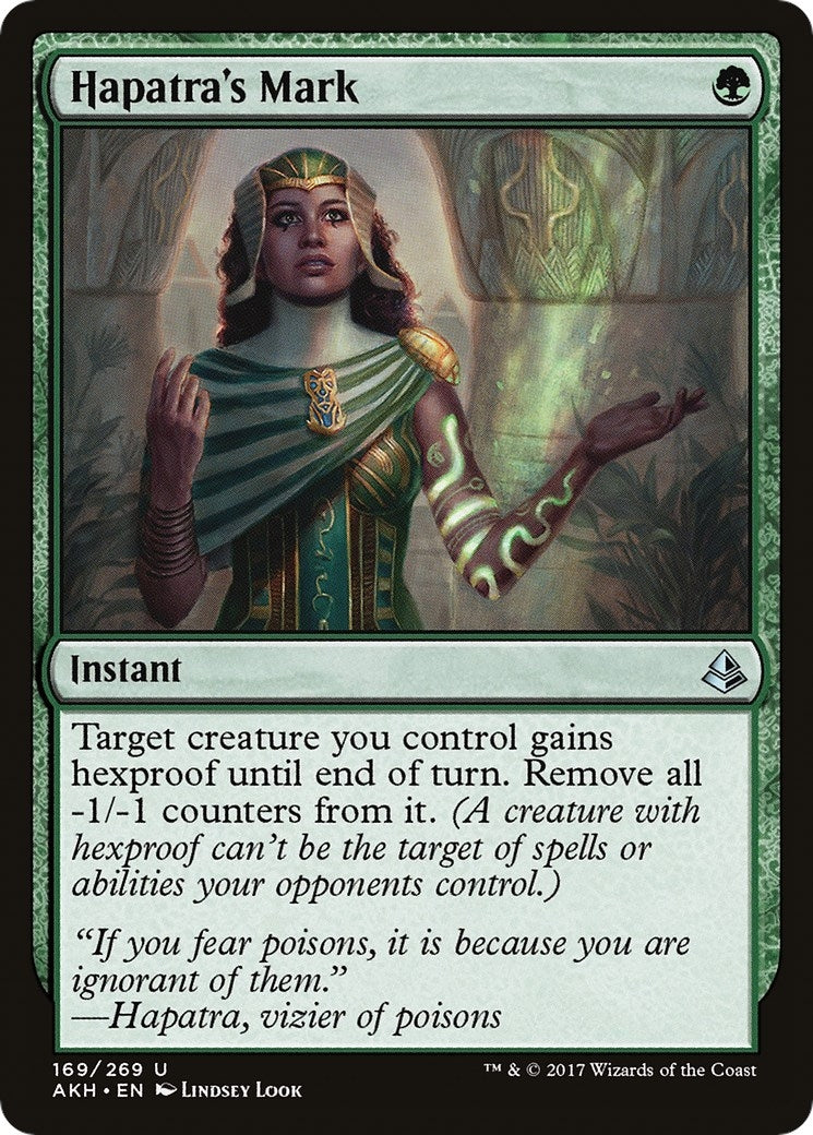 Image for Hapatra's Mark (169) (Amonkhet) - Magic: The Gathering
