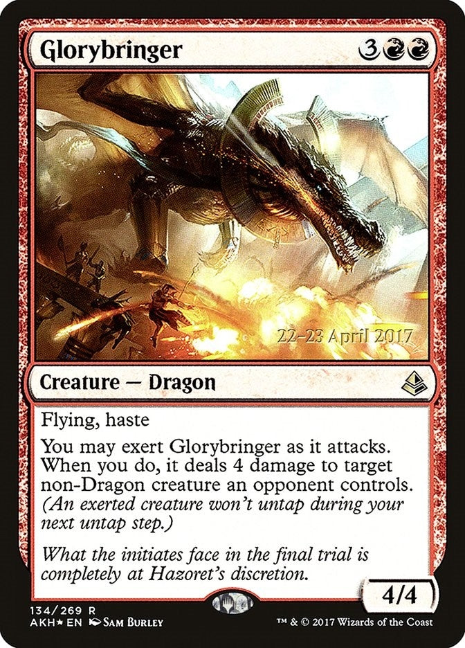 Image for Glorybringer (134) (Prerelease Cards) - Magic: The Gathering