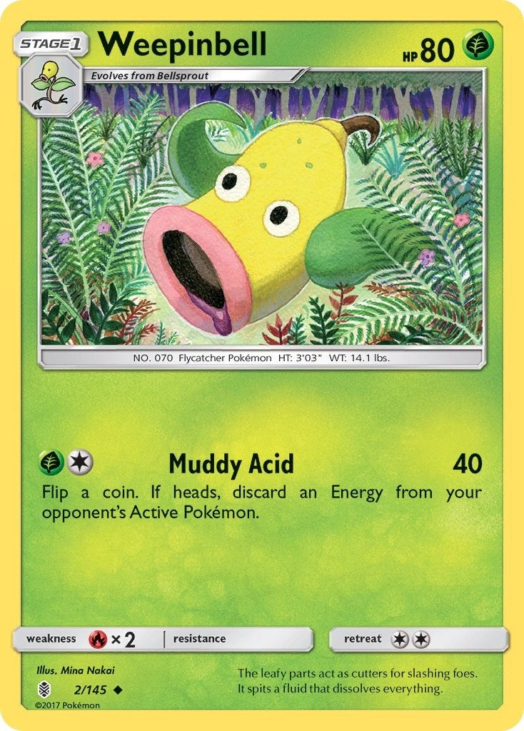 Image for Weepinbell (2/145) (SM02) - Pokemon