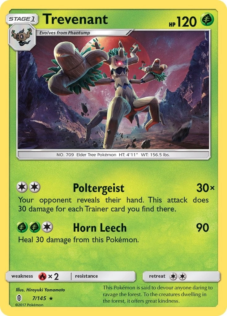Image for Trevenant (7/145) (SM02) - Pokemon