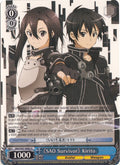 Image for "SAO Survivor" Kirito (SAO/S47-E082 U) (Sword Art Online Re: Edit) - Weiss Schwarz