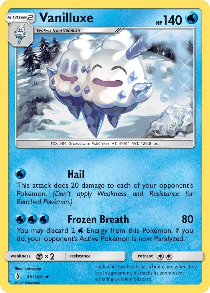Image for Vanilluxe (35/145) (SM02) - Pokemon