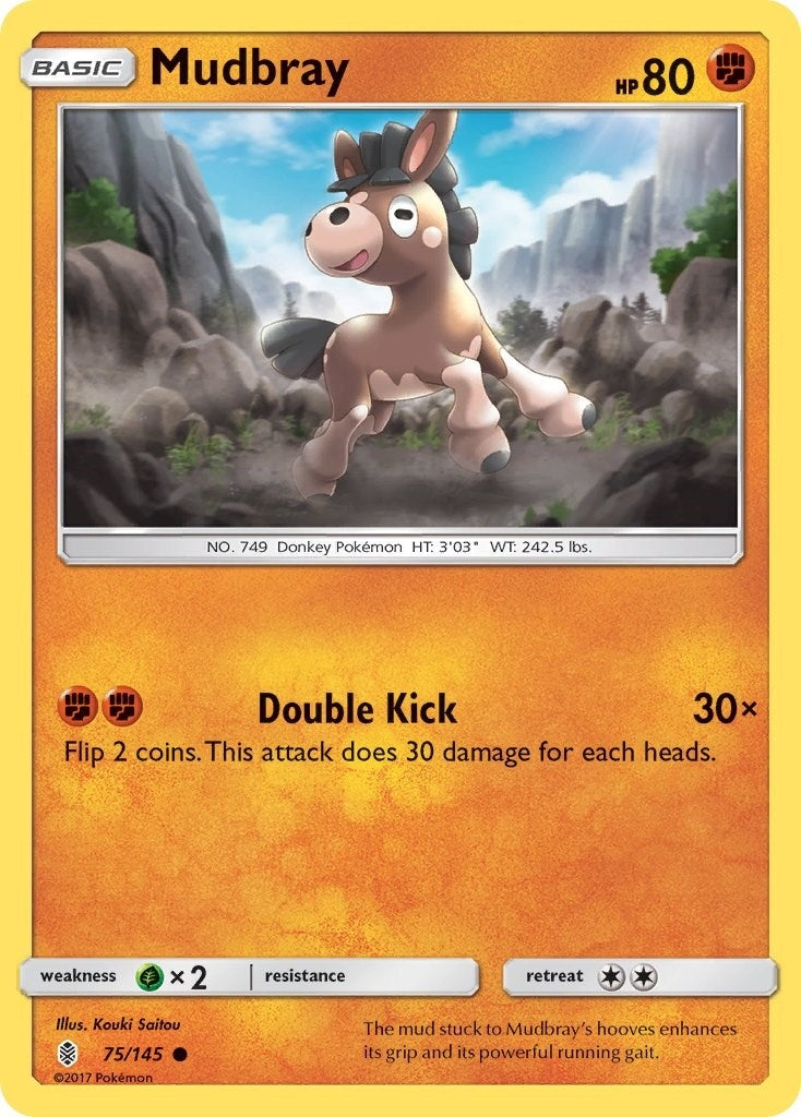Image for Mudbray (75/145) (SM02) - Pokemon