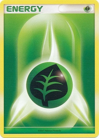 Image for Grass Energy (2007 Unnumbered D/P Style Non-Holo) (PR) - Pokemon
