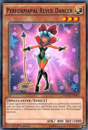 Image for Performapal Revue Dancer (MACR-EN003) (MACR) - YuGiOh