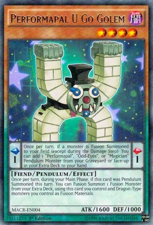 Image for Performapal U Go Golem (MACR-EN004) (MACR) - YuGiOh