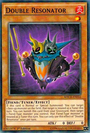 Image for Double Resonator (MACR-EN016) (MACR) - YuGiOh