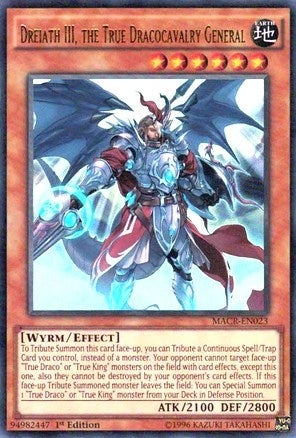 Image for Dreiath III, the True Dracocavalry General (MACR-EN023) (MACR) - YuGiOh