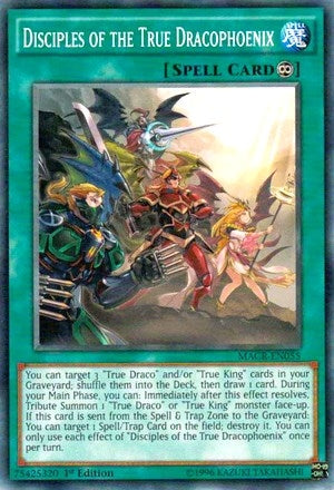 Image for Disciples of the True Dracophoenix (MACR-EN055) (MACR) - YuGiOh
