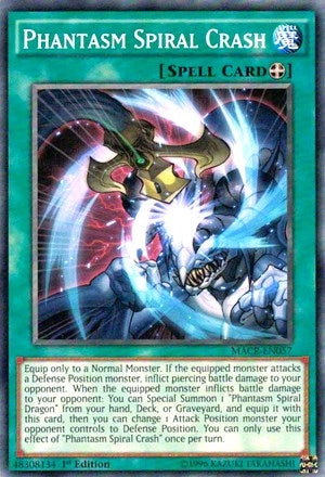 Image for Phantasm Spiral Crash (MACR-EN057) (MACR) - YuGiOh