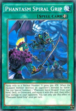 Image for Phantasm Spiral Grip (MACR-EN058) (MACR) - YuGiOh